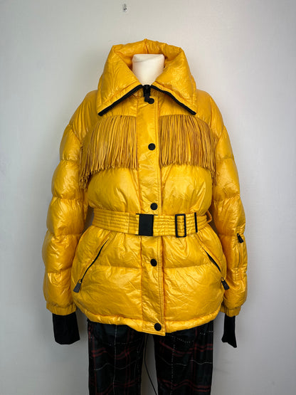 Doudoune jaune Moncler - S