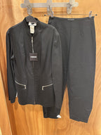 Ensemble veste et pantalon Mugler Trademark - noir - Neuf avec étiquette