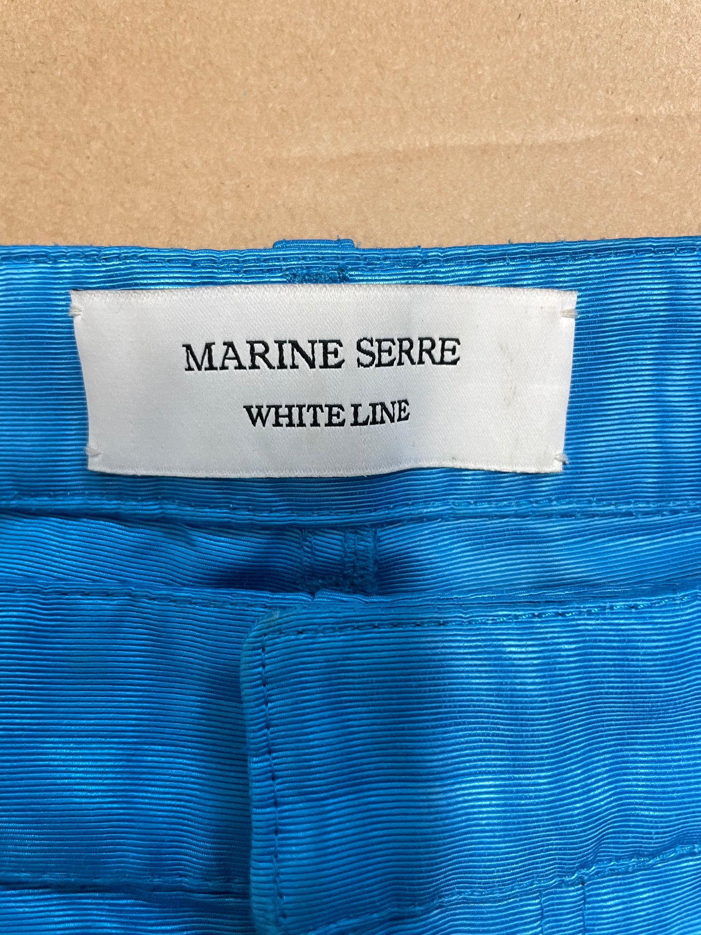 Pantalon bleu Marine Serre - XS