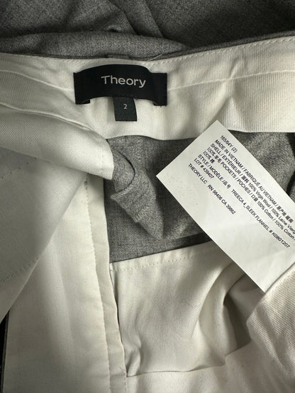 Pantalon de tailleur gris Theory - M