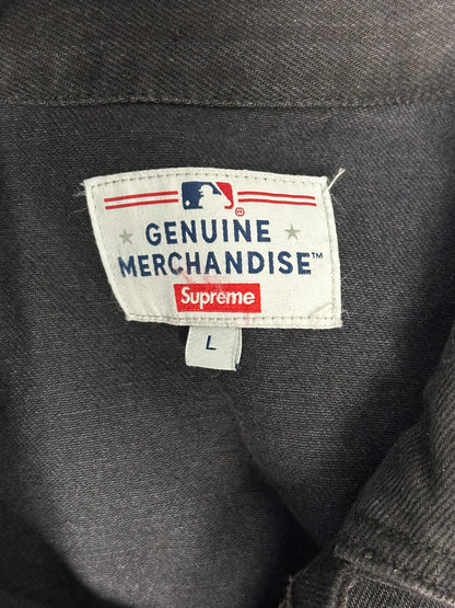 Veste noir denim Supreme - L