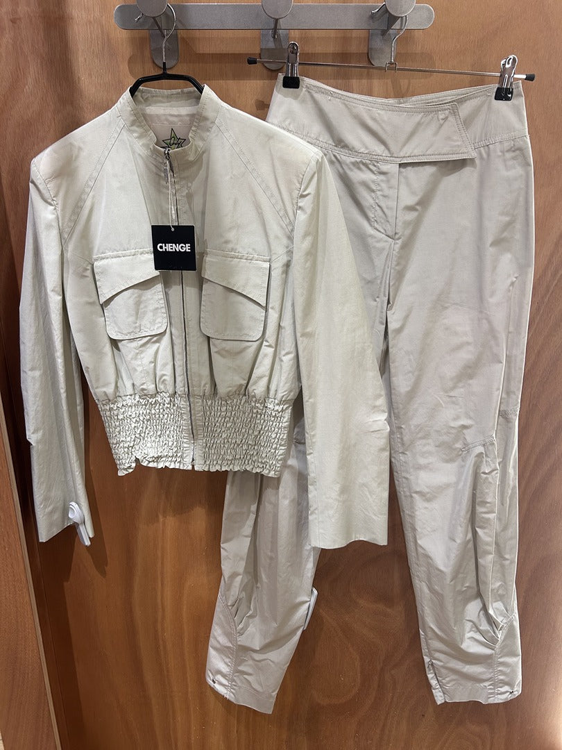 Ensemble veste et pantalon Only Thierry Mugler - crème - Neuf avec étiquette