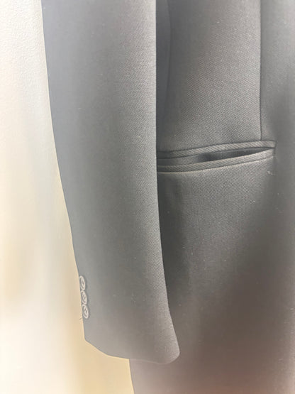 Manteau long laine noir Prada - XL