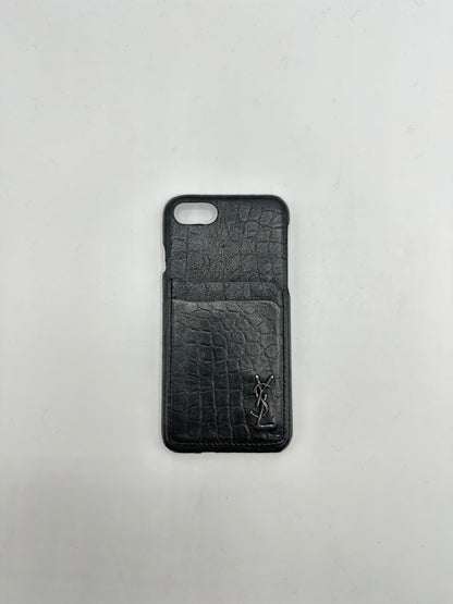 Coque téléphone porte-carte Saint Laurent