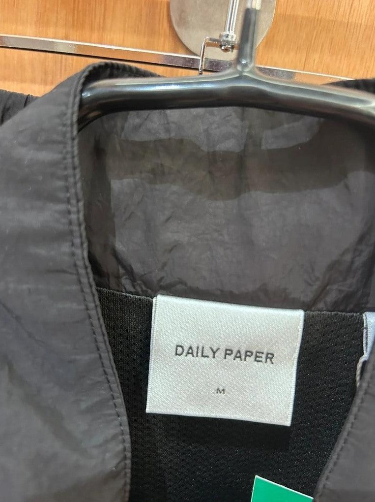 Ensemble Daily Paper noir tracksuit veste + pantalon logo