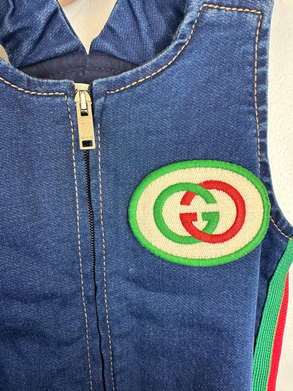 Salopette en jean Gucci - 18/24M