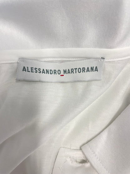 Polo blanc Alessandro Martorana - S