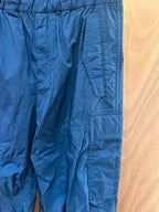 Pantalon cargo Louis Vuitton nylon bleu marine