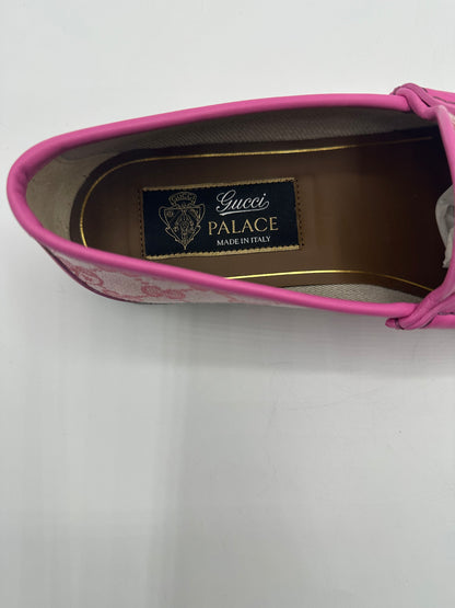 Mocassins rose Gucci x Palace - 39.5