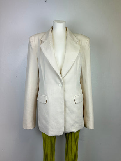 Blazer long écru The Frankie Shop - XS/S