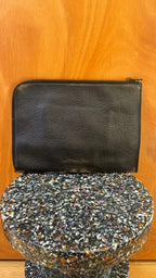 Pochette en cuir Saint Laurent