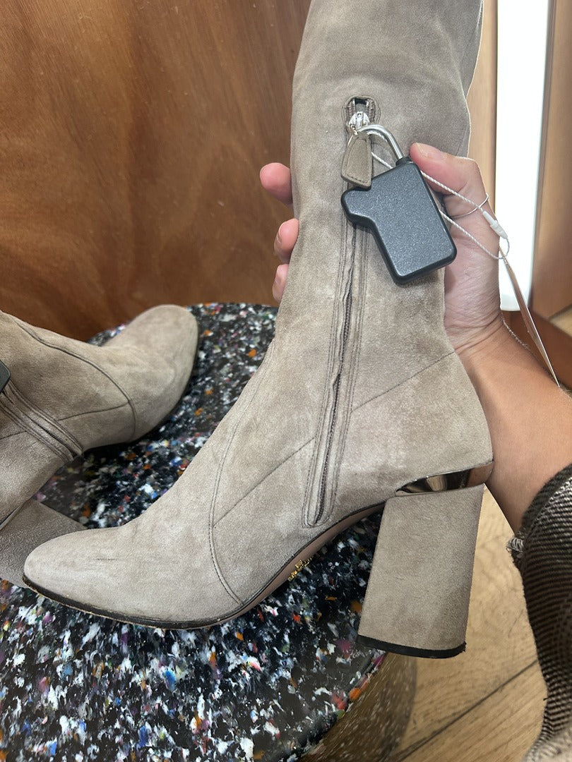 Bottes hautes Prada - Taupe - Très bon état