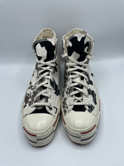 Sneakers Converse X Brain Dead imprimé vache - 48