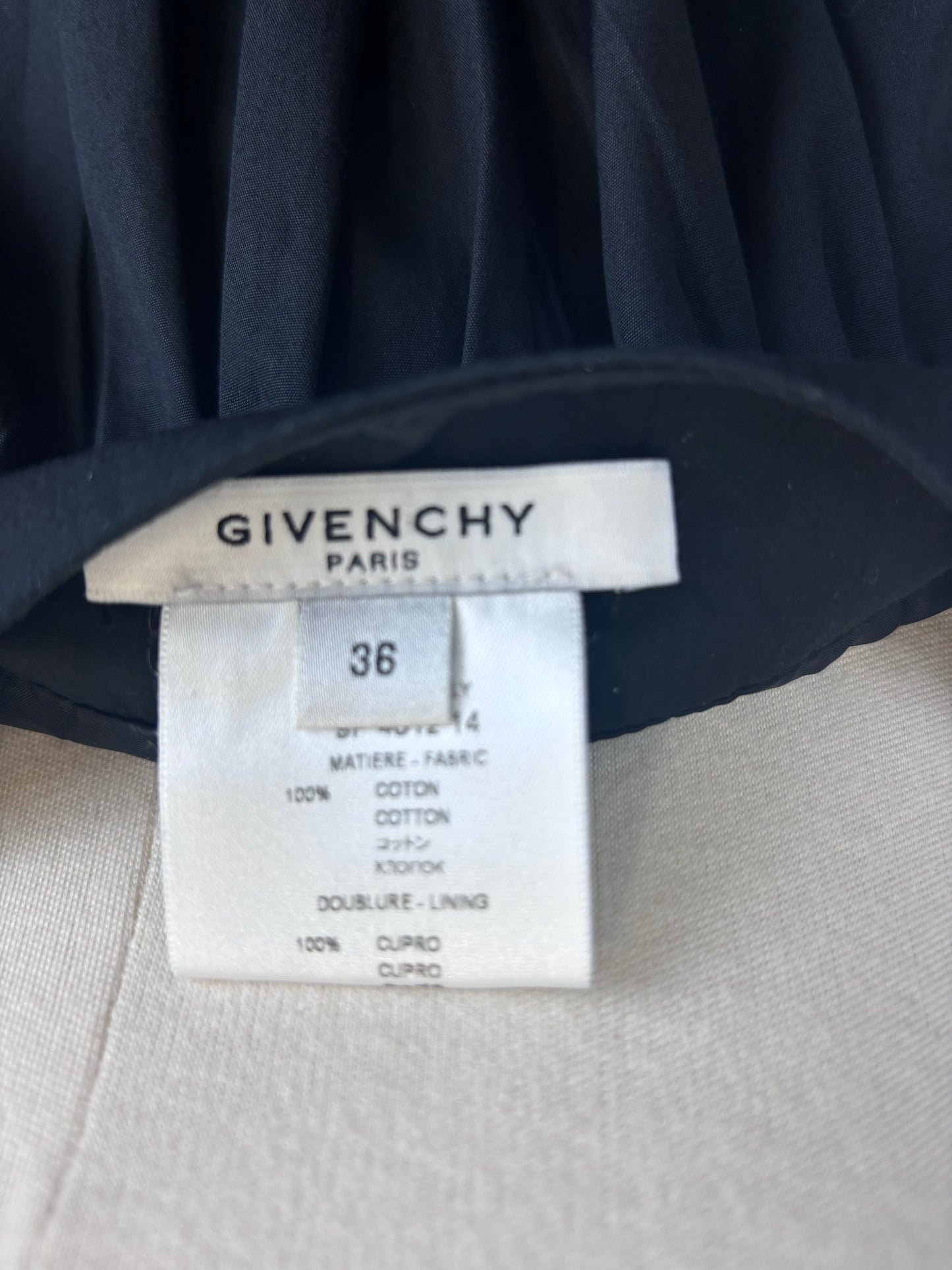 Jupe courte noire Givenchy - S