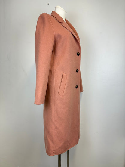 Manteau en laine rose Gérard Darel - S