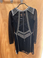 Robe courte de soirée Karen Millen - noir - Neuf avec étiquette
