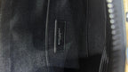 Pochette en cuir Saint Laurent