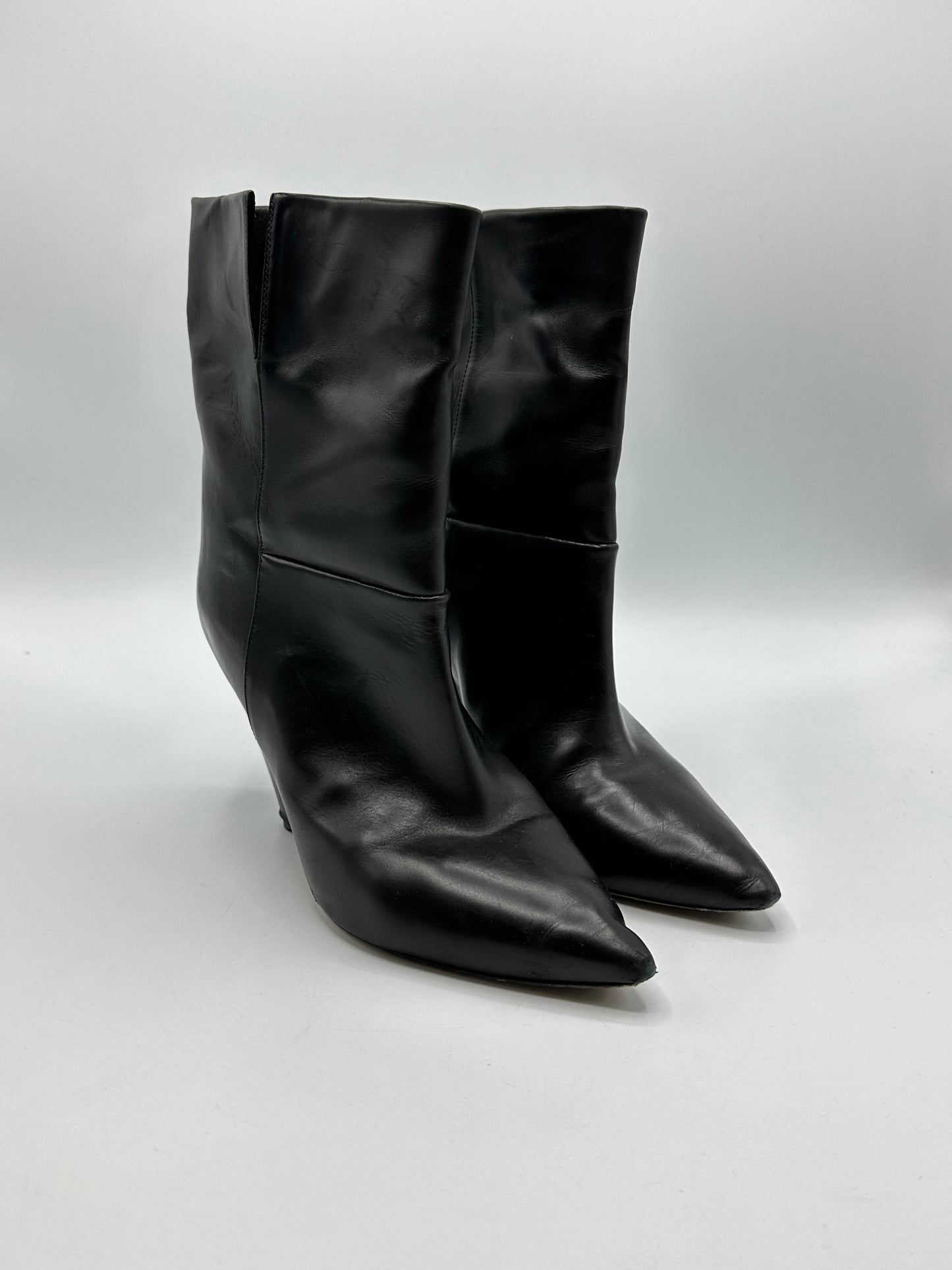 Bottines noires cuir Isabel Marant - 37