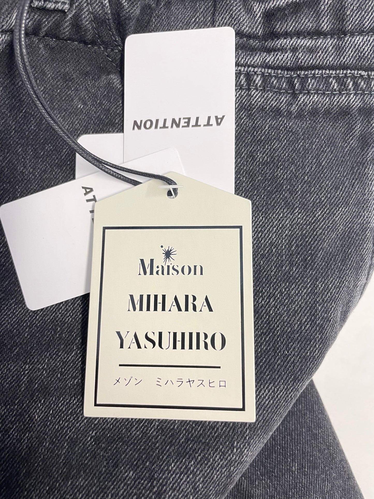 Jean droit Maison Mihara Yasuhiro - XXL