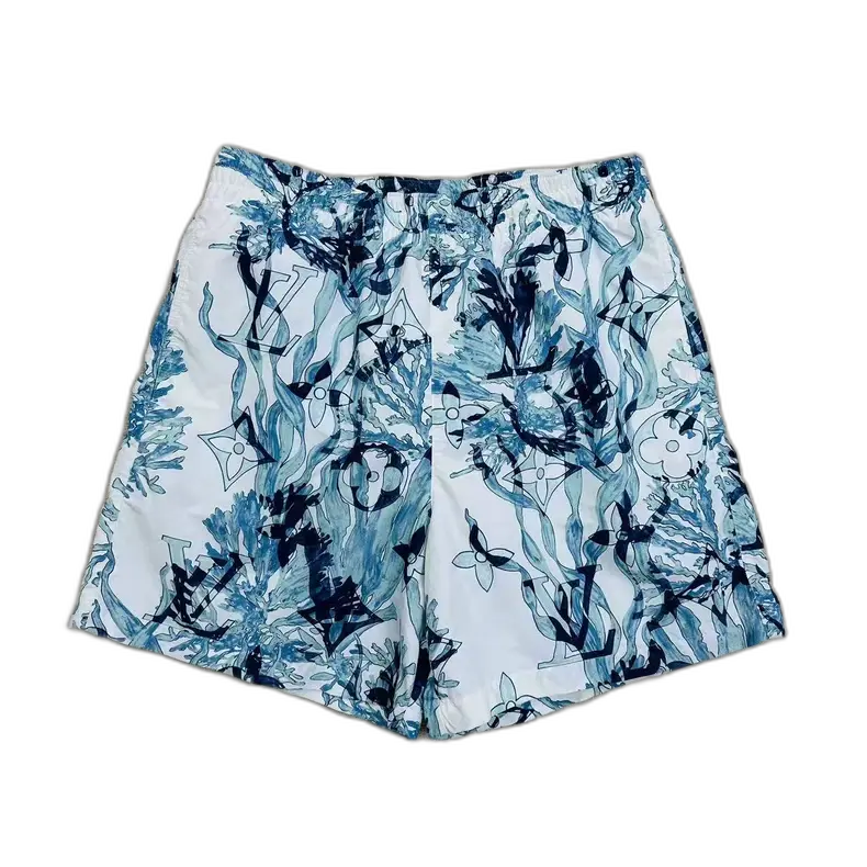 Short de bain en nylon imprimé