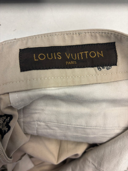 Pantalon en coton collaboration « Louis Vuitton x Chapman Brothers » par Kim Jones - M