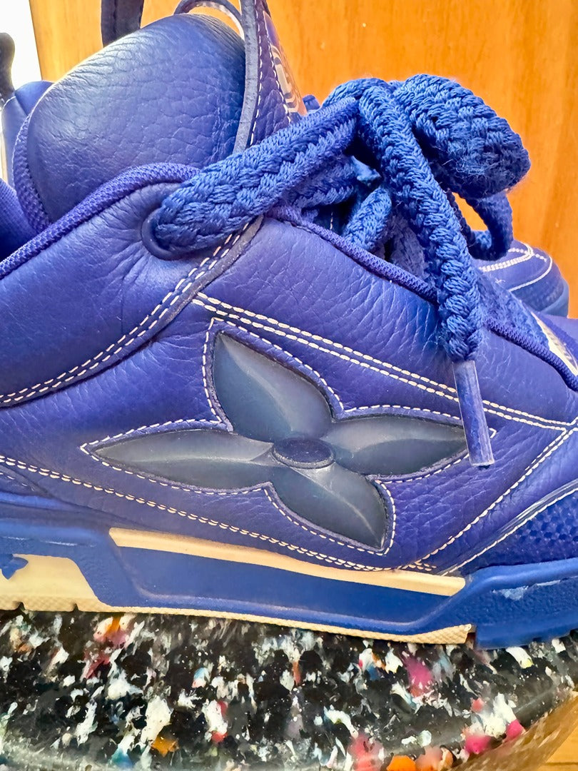 Baskets homme Louis Vuitton Louis Vuitton - bleu - Très bon état