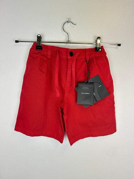 Short coton rouge Dolce&Gabbana - 3A