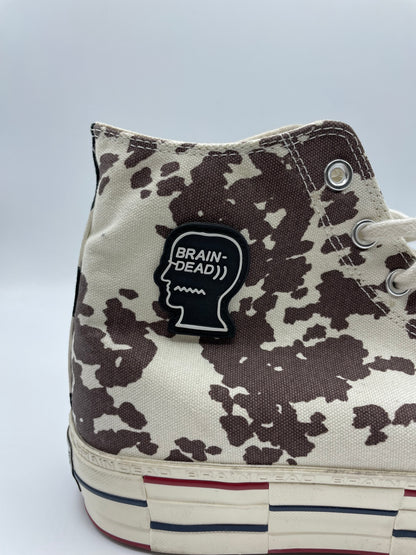 Sneakers Converse X Brain Dead imprimé vache - 48