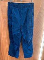 Pantalon cargo Louis Vuitton nylon bleu marine