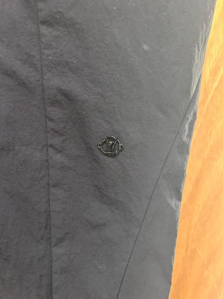 Pantalon Louis Vuitton noir technique taille 40 jogging luxe élastique sport chic