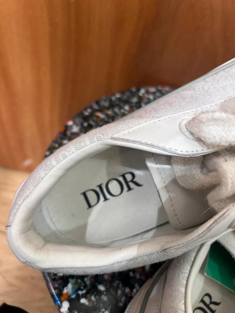 Sneakers Dior B27 toile Dior Oblique blanche taille 43