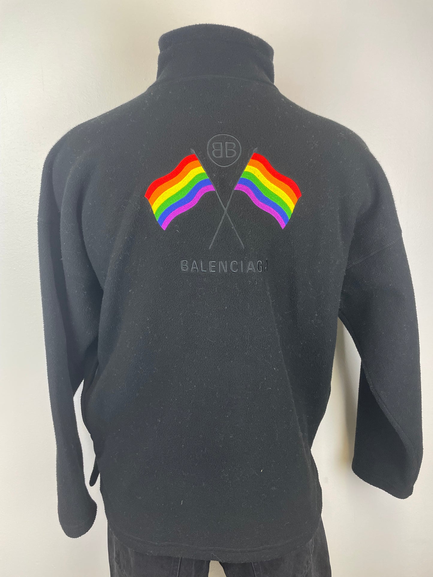 Veste zippé polaire Balenciaga - XS