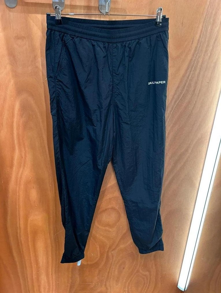 Ensemble Daily Paper noir tracksuit veste + pantalon logo