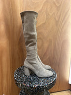Bottes hautes Prada - Taupe - Très bon état