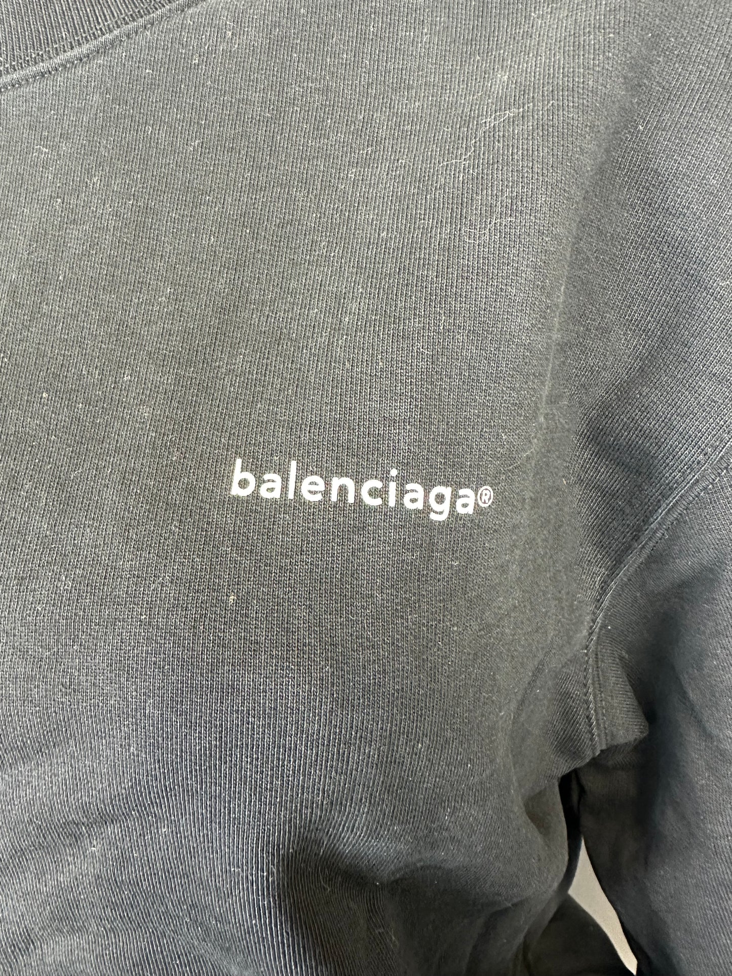 Sweat noir Balenciaga - M