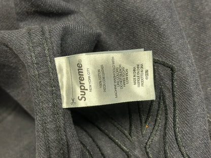 Veste noir denim Supreme - L