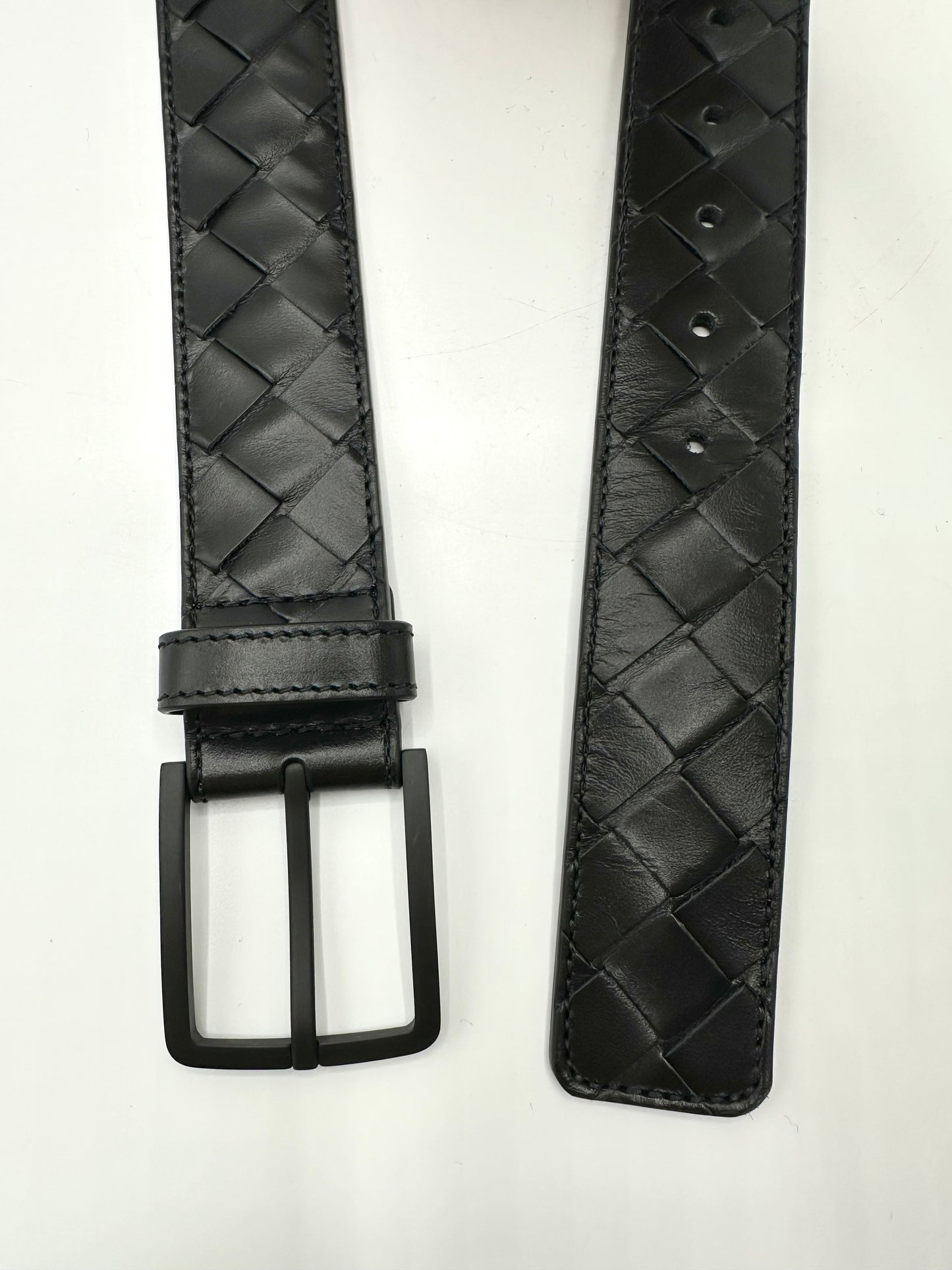 Ceinture cuir tressé Bottega Veneta - M