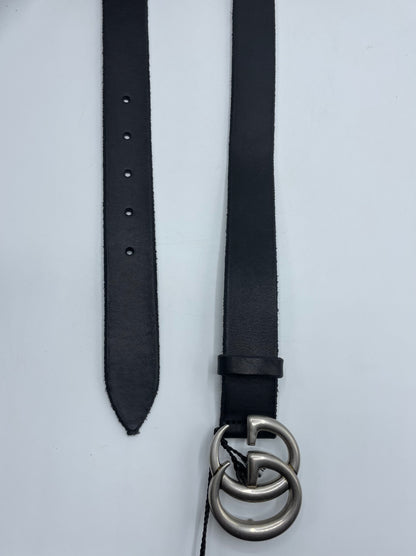 Ceinture Gucci cuir noir - 38