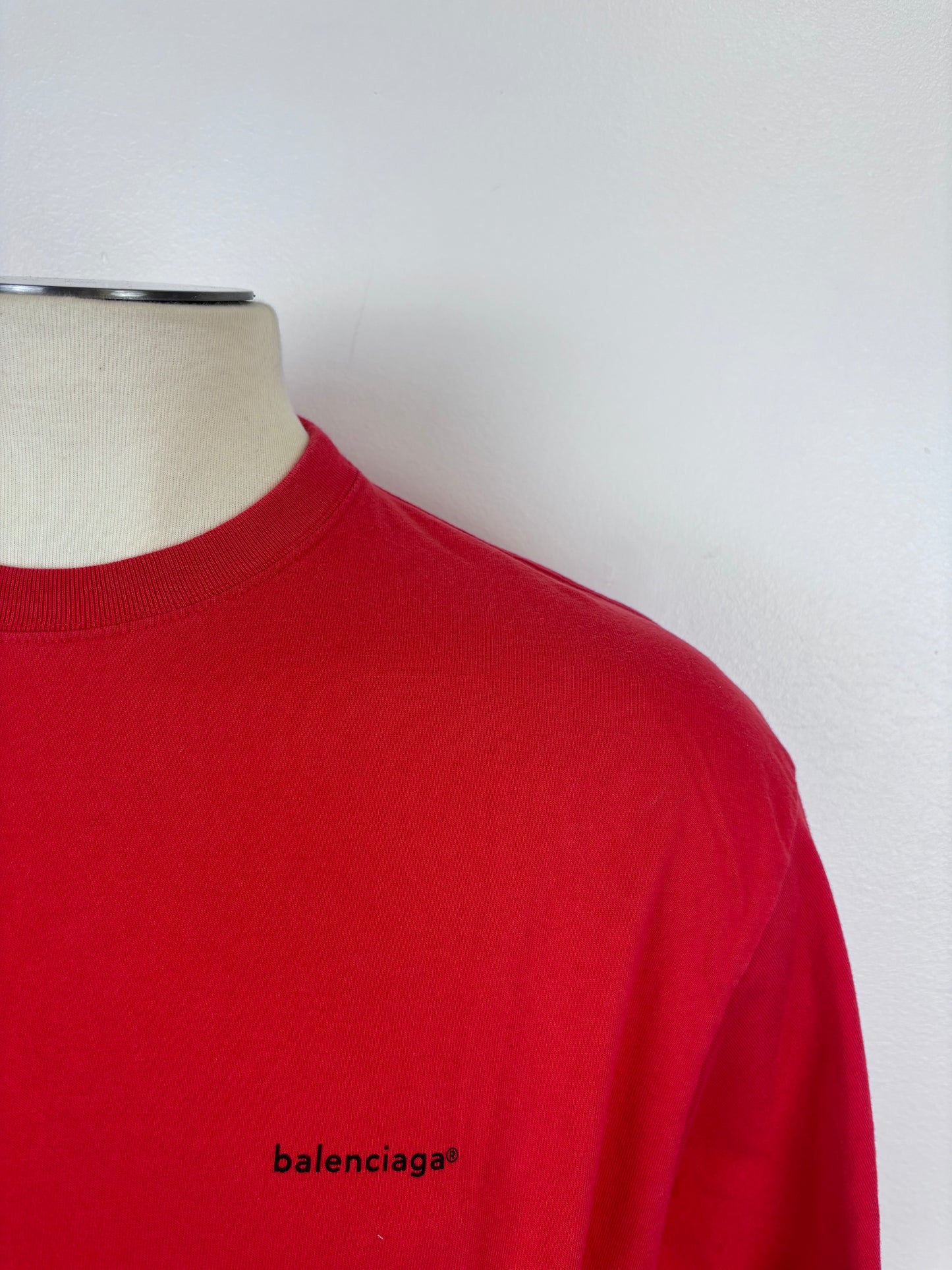 Tshirt rouge Balenciaga - M