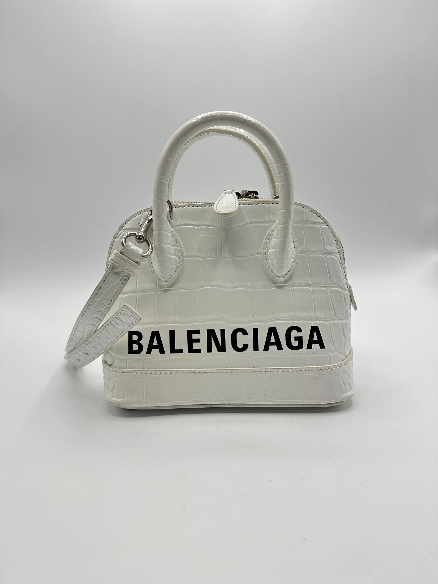 Sac à main balenciaga blanc