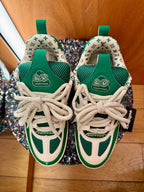 Baskets Louis Vuitton - vert - Très bon état