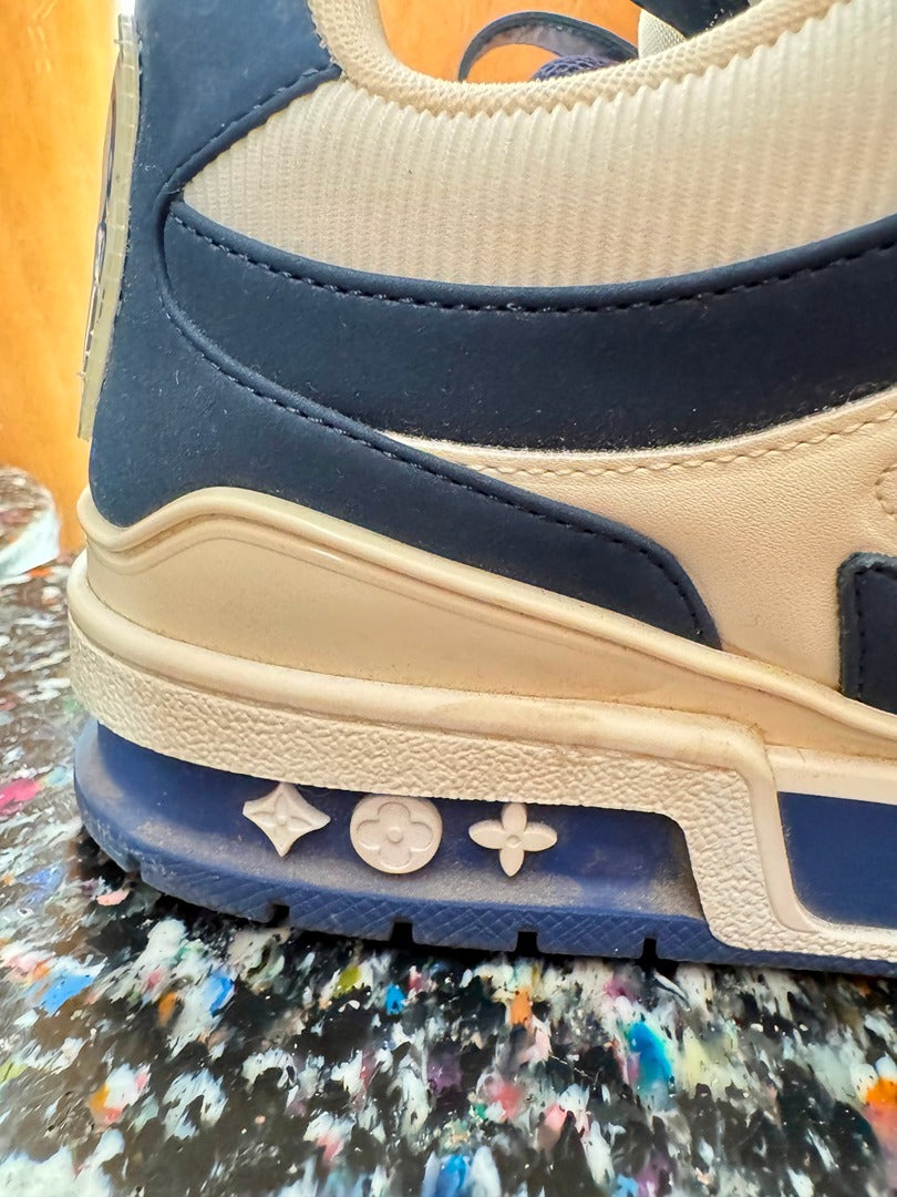 Baskets homme Louis Vuitton - bleu - Très bon état 42,5