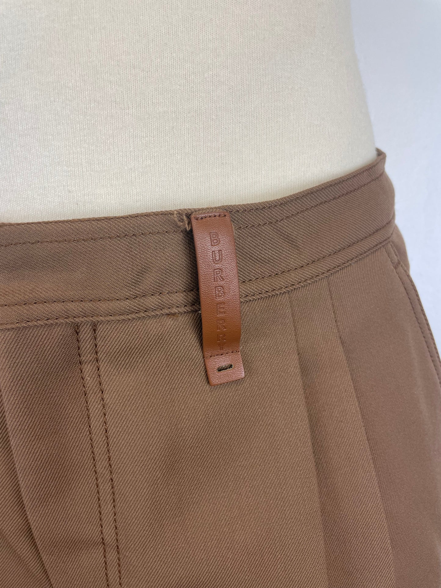 Pantalon à pinces marron Burberry - XXXL