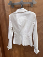 Ensemble veste et pantalon Mugler blanc - Très bon état