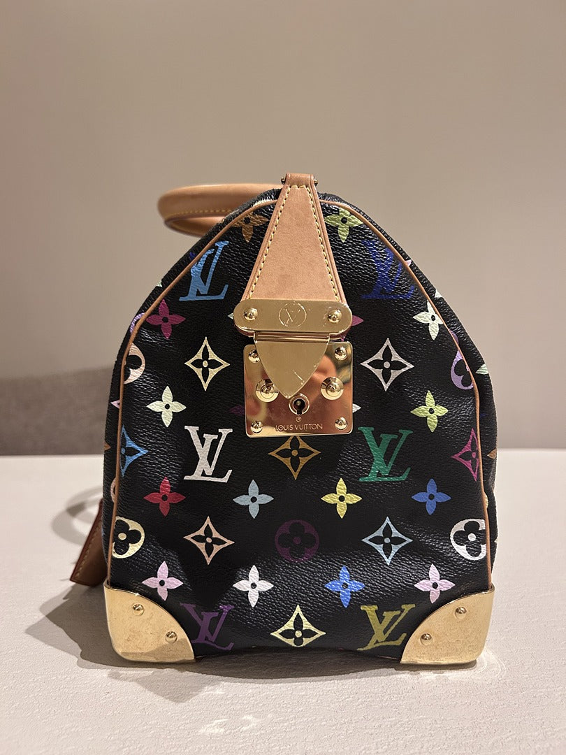 Sac à main Louis Vuitton Multicolore - noir - Très bon état