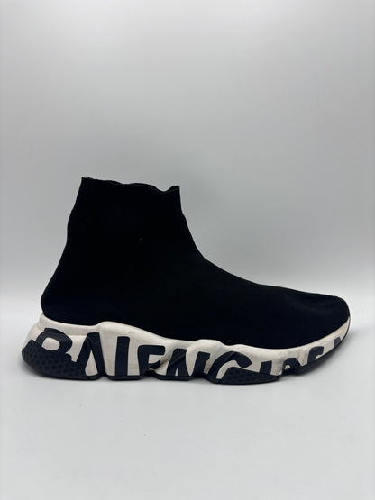 Sneakers chaussettes en maille Speed Graffiti Balenciaga - 42