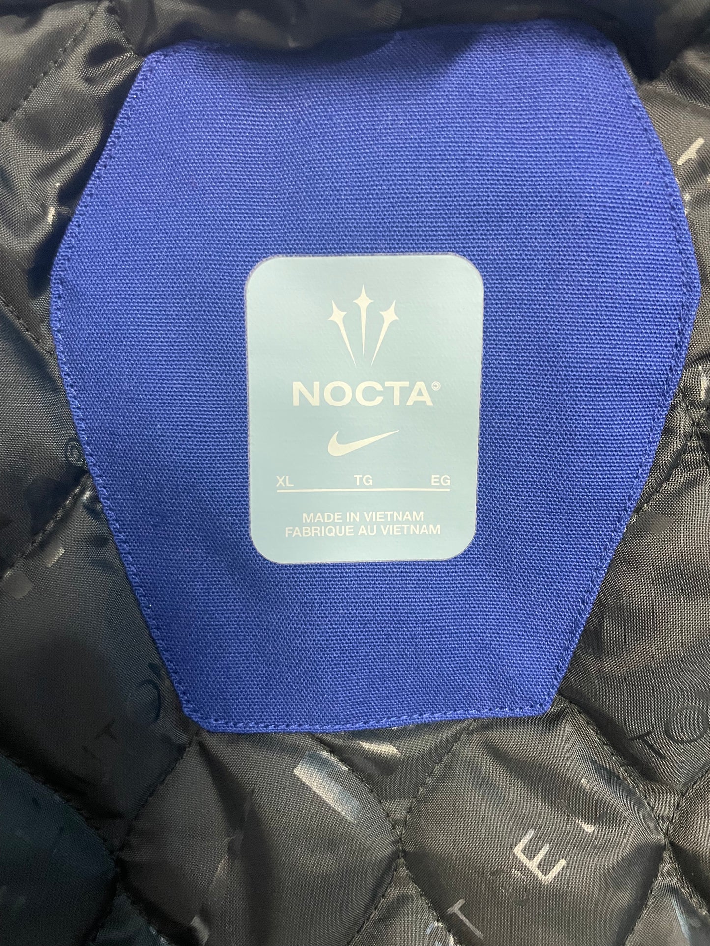 Veste bomber Nike Nocta bleu - XL