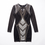 Robe courte de soirée Karen Millen - noir - Neuf avec étiquette