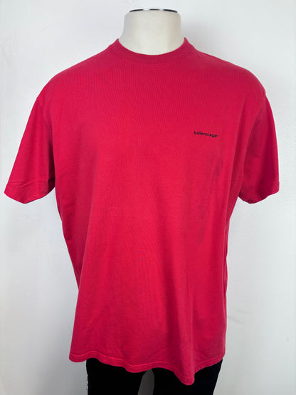 Tshirt rouge Balenciaga - M