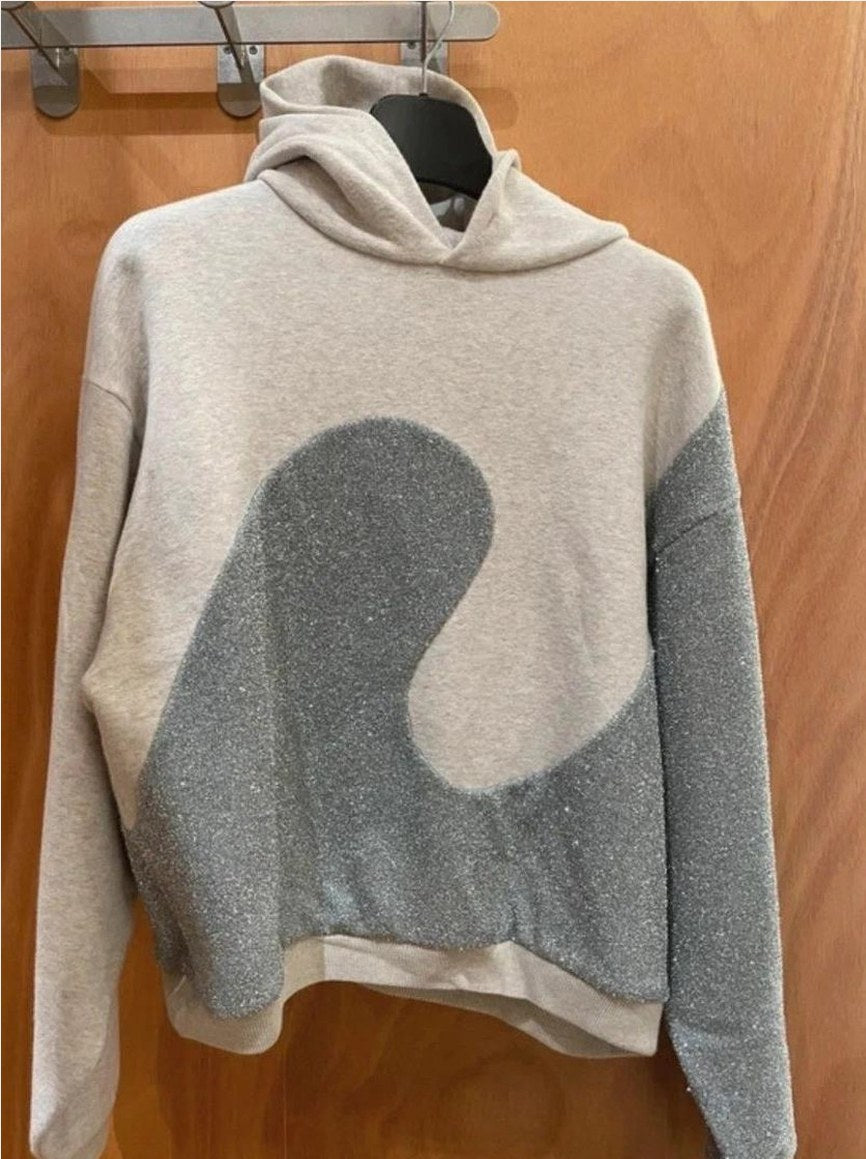 Dior x Erl Sweat à capuche en coton taille L
